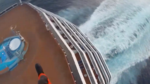 Watch: Coast Guard evacuates woman from cruise ship during tsunami threat off Washington
